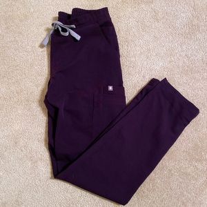 *RARE* Figs Purple Yola Skinny Scrub Pants XS